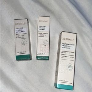 Biossance bundle of 3